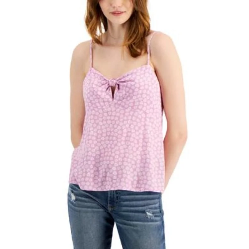 HIPPIE ROSE - Twist-Front Camisole