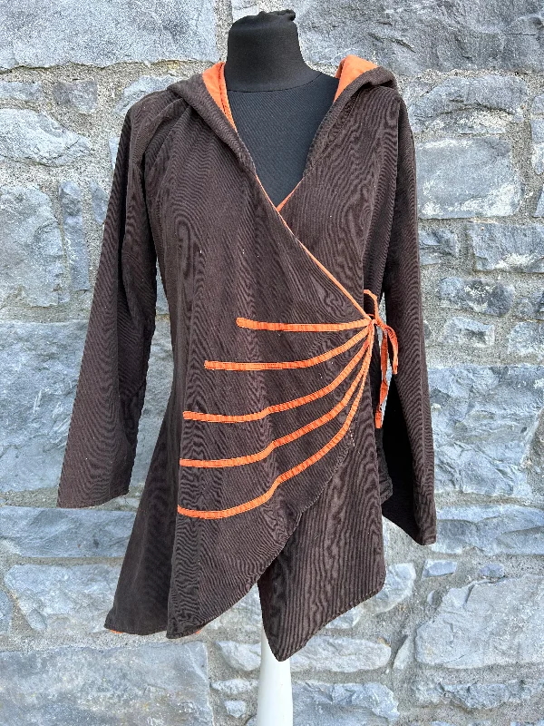 Brown cord wrap tunic uk 10-12