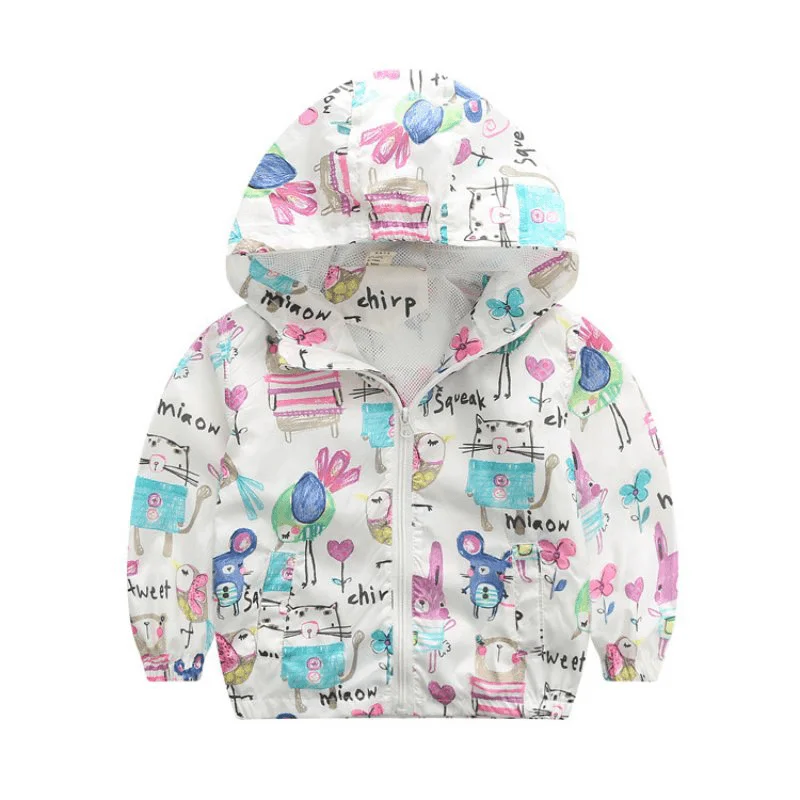 Baby Girl Cartoon Hoodie