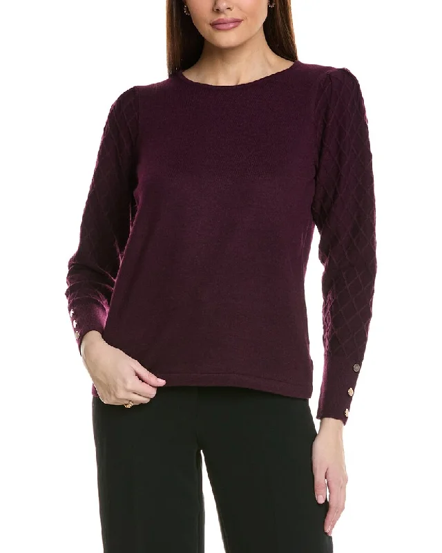 Anne Klein Diamond Pullover