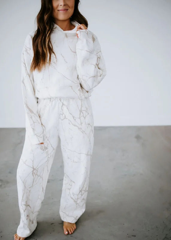 Marble Hoodie by Lily & Lottie