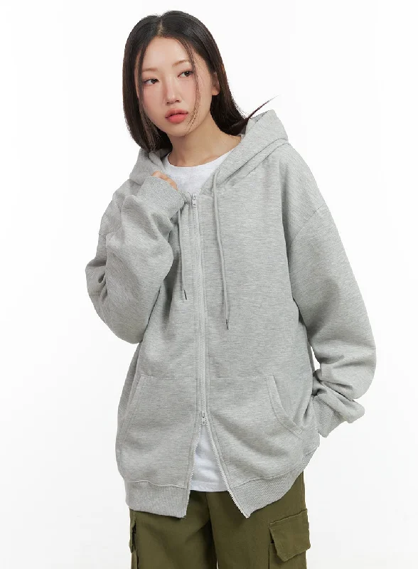 Two-Way Zipper Hoodie CO417