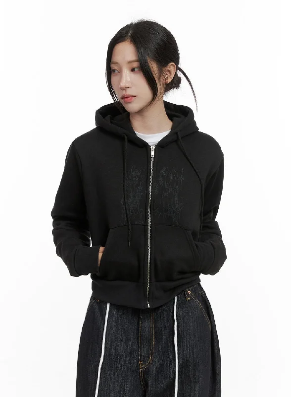 Comfy Cotton Zip-Up Hoodie CS430