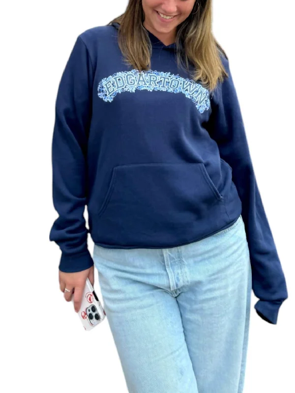 Endless Summer Edgartown Hoodie In Navy