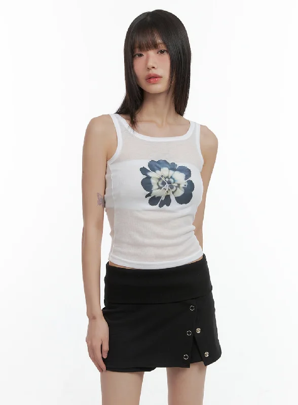 Floral Slim Camisole CO410