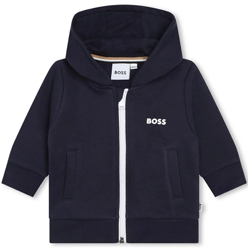 Hugo Boss Baby Hoodie Navy