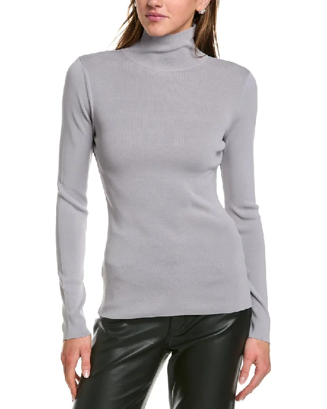 BCBGMAXAZRIA Mock Neck Pullover