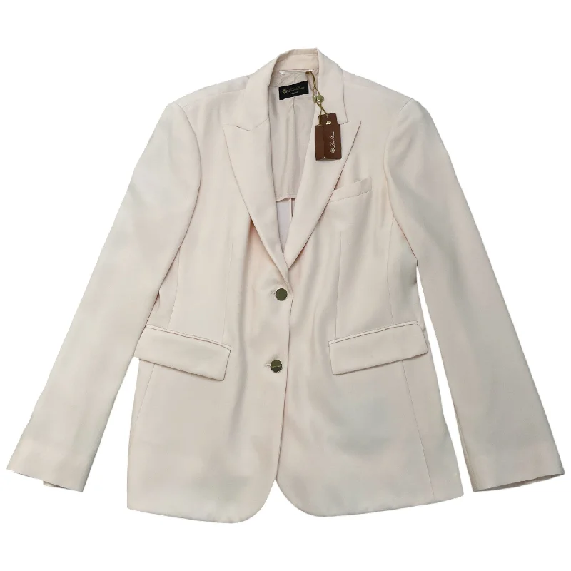 Women's Giacca Blazer Jacket Pink Size 3 / UK 14