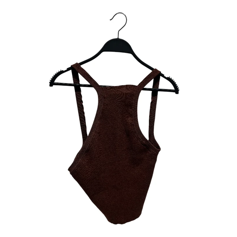 JACQUEMUS/Camisole/44/Cotton/BRW/