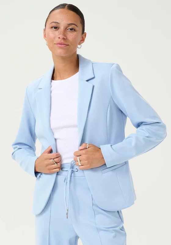 Kaffe Jenny Single Breasted Blazer, Blue