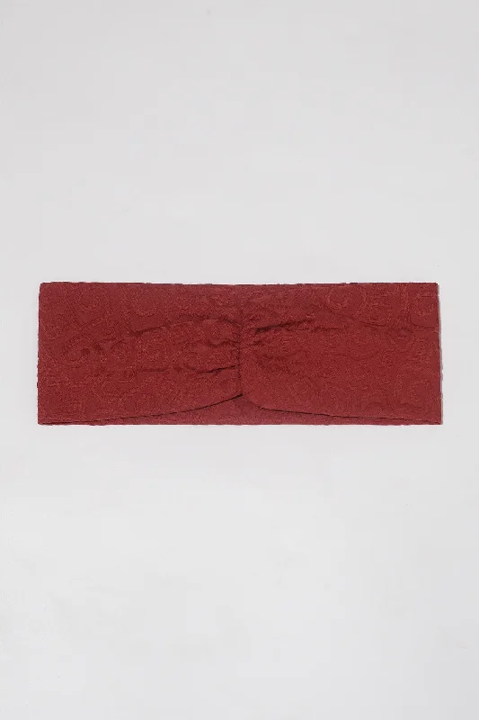 Empower Luxe Headband - Merlot