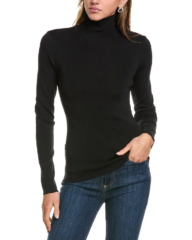 BCBGMAXAZRIA Mock Neck Pullover