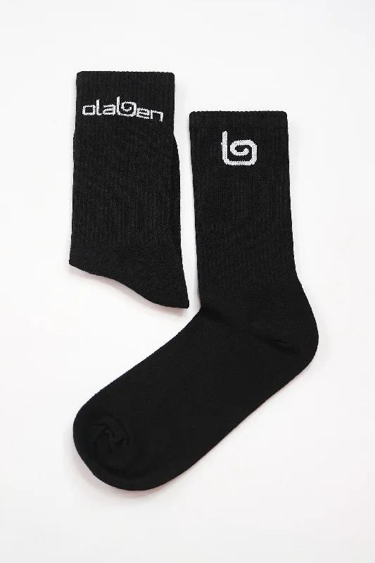 Olaben Quarter Socks - Black