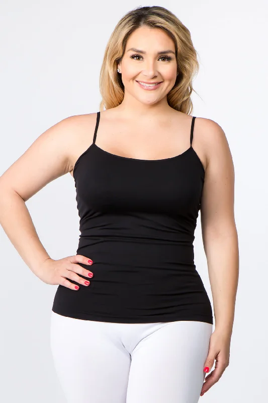 Plus Size Seamless Cami Tank Top