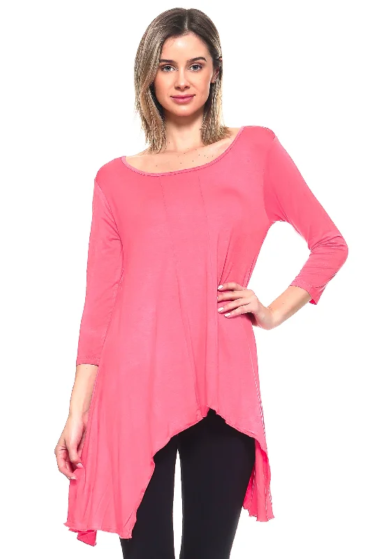 Another Love Ruffle Hem Tunic Top