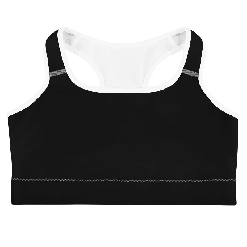 Liberty Maniacs Black Sports bra