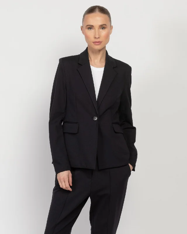 Single-Breasted Ponte Blazer