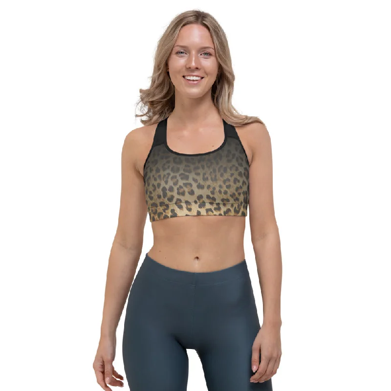 Shadow Leopard Sports bra