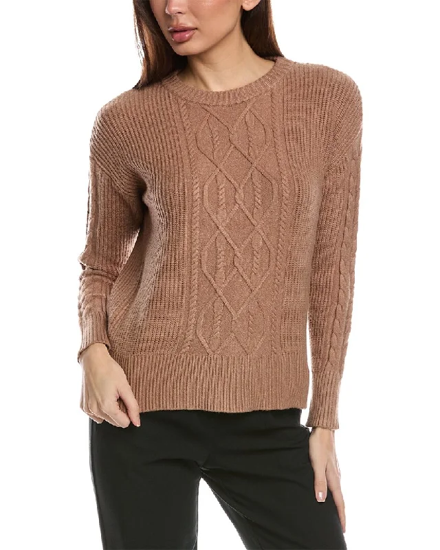 T Tahari Cable Pullover