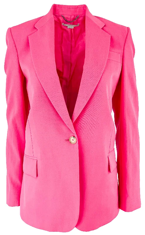 Stella McCartney Wool Blazer in Watermelon