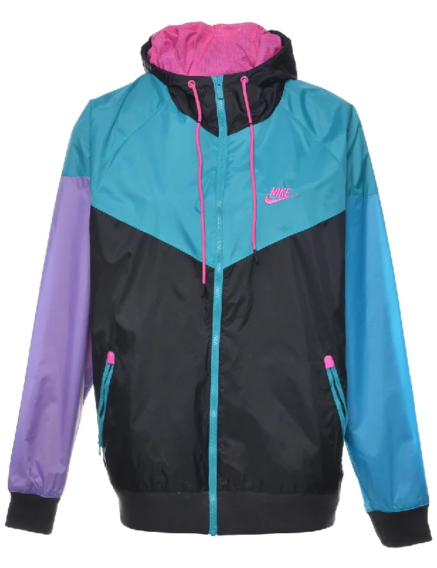 Nike Colour Block Nylon Jacket - L