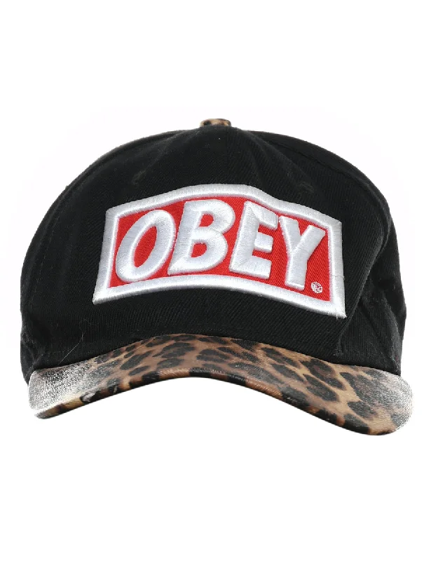 Obey Embroided Cap - XS