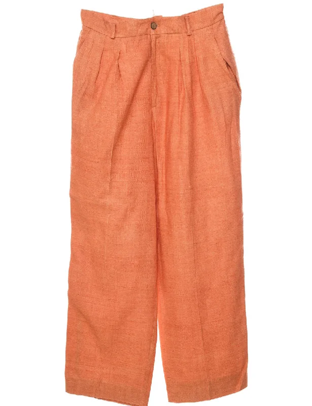 Orange Trousers - W30 L28