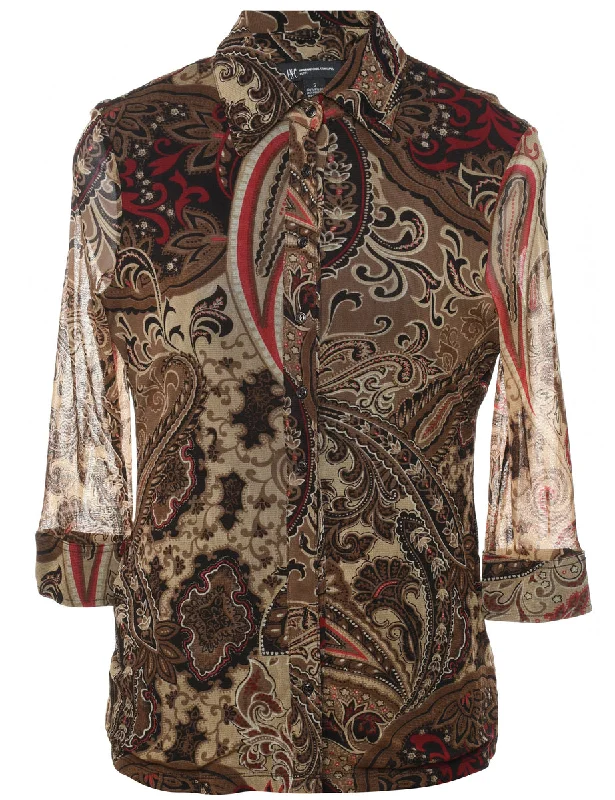 Paisley Shirt - S