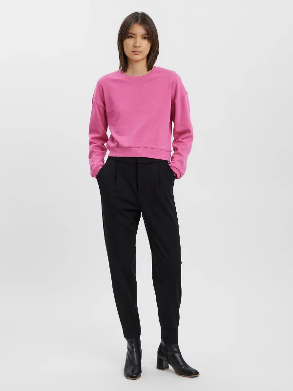 Chicago Rib Sweat Sweater  - Pink