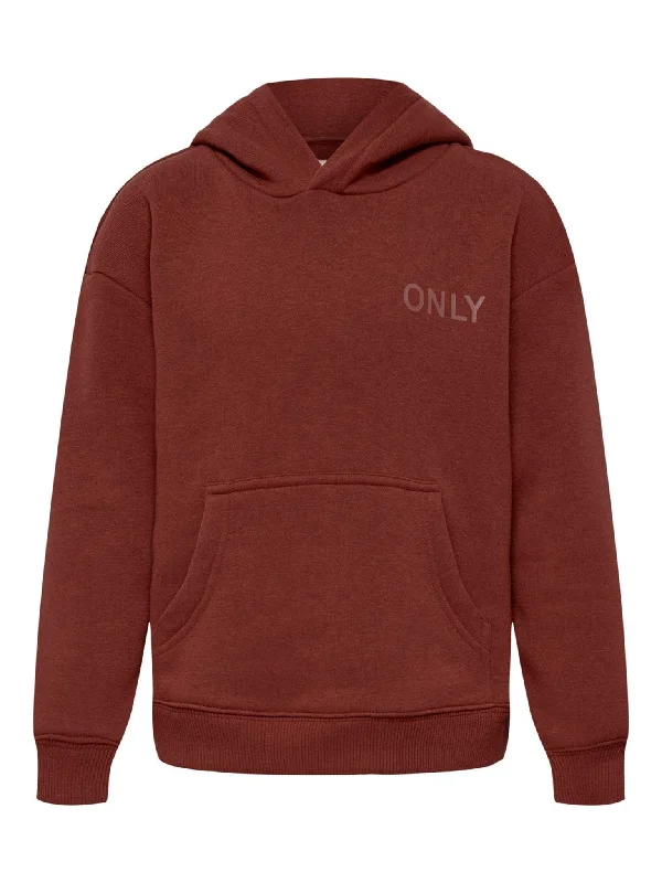 Every Life Small Logo Hoodie - Burnt Henna