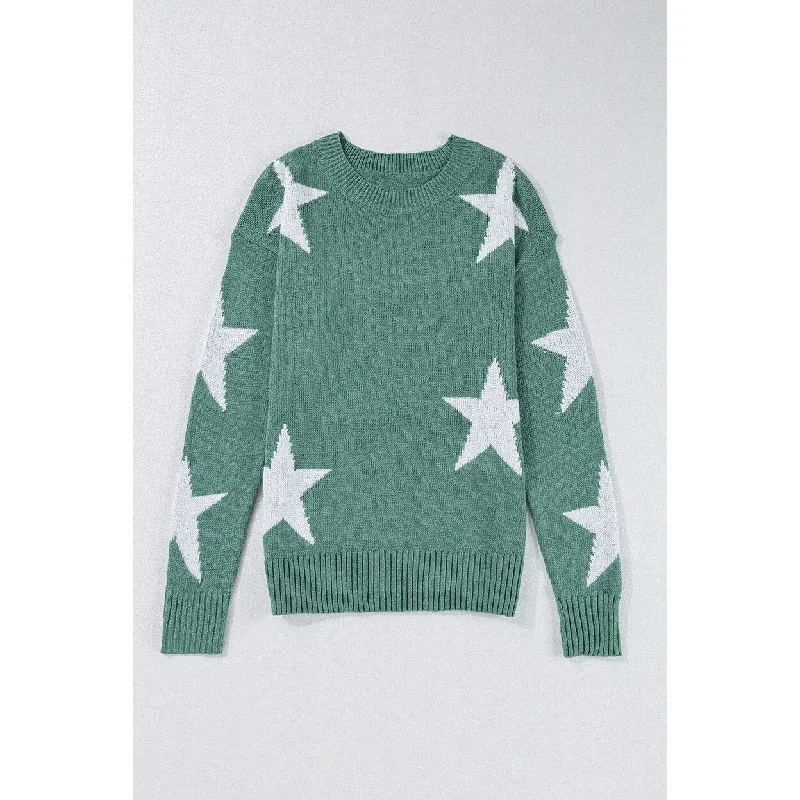 Alani Star Pattern Sweater