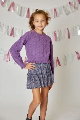 Purple Zest Sweater