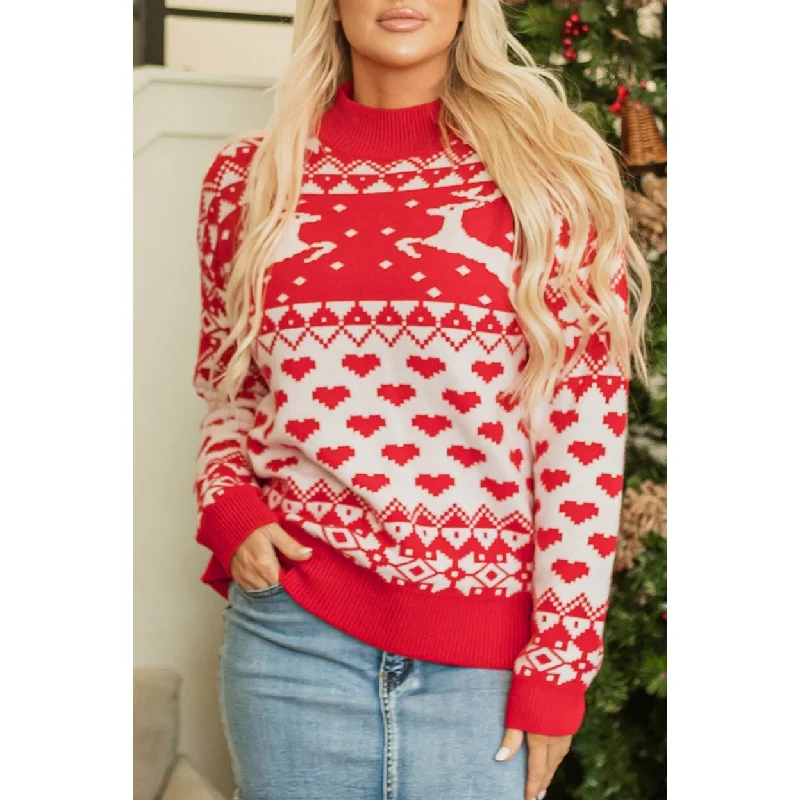 Merry Christmas Reindeer Sweater