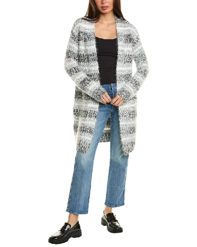 Lovestitch Fuzzy Fringe Cardigan