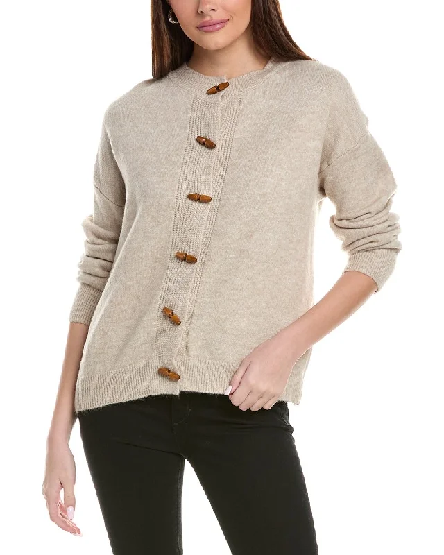 REVERIEE Wool-Blend Cardigan