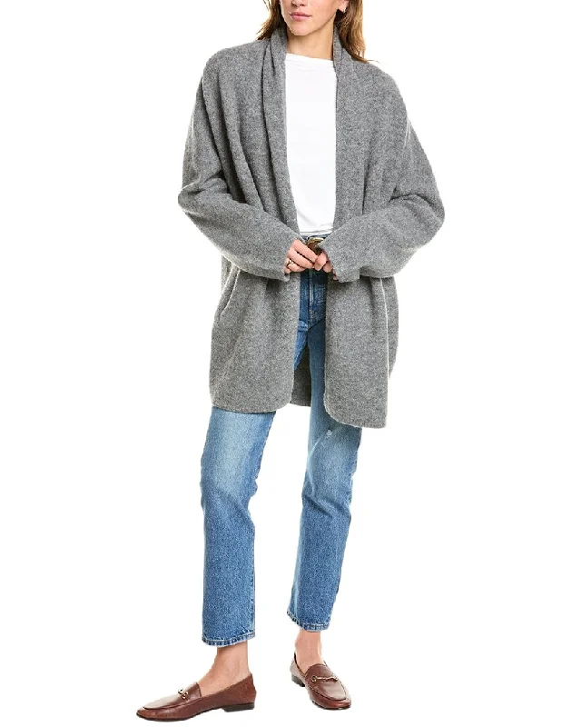 Vince Oversized Wool & Alpaca-Blend Cardigan